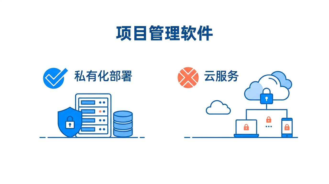 私有部署与云服务项目管理软件