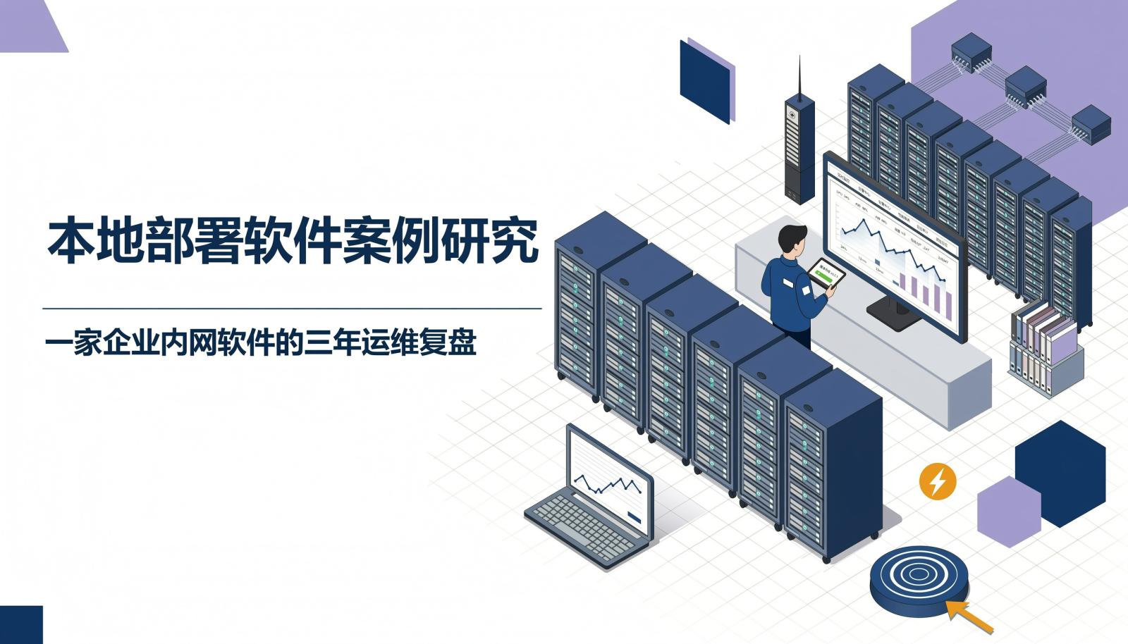 本地部署软件三年运维复盘封面