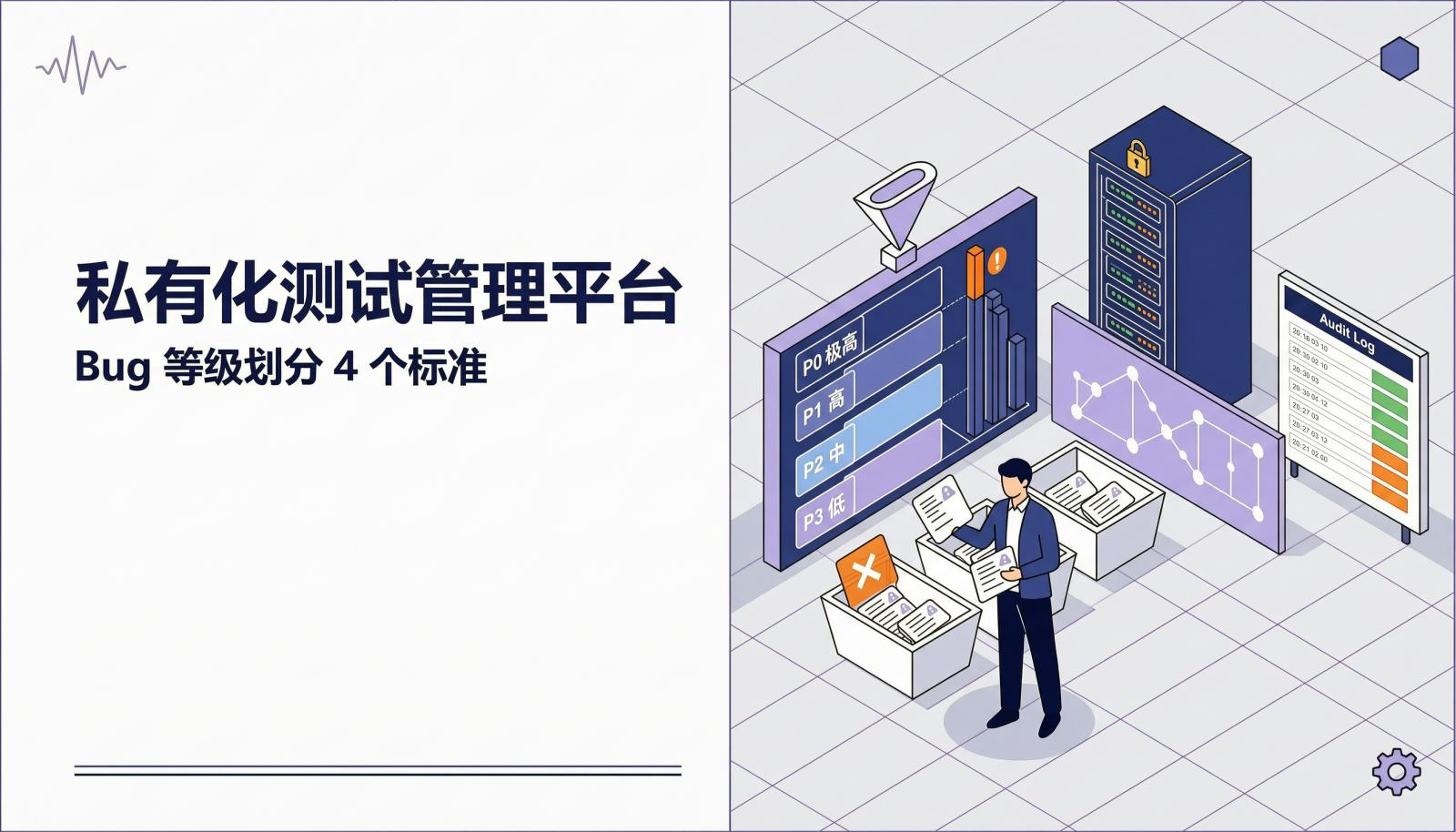 私有化测试管理平台 Bug 等级划分四标准封面