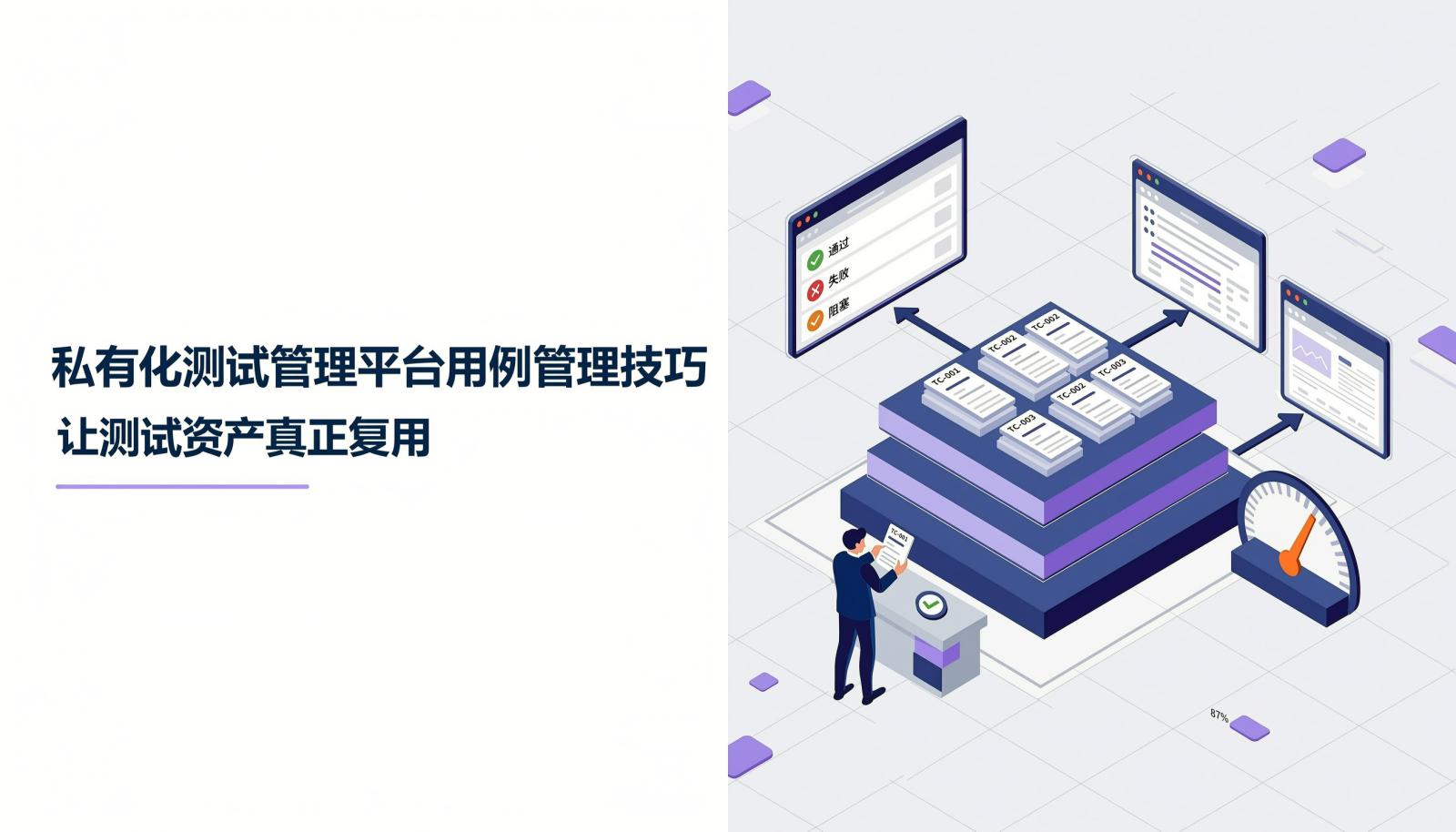 封面图：私有化测试管理平台用例管理技巧，让测试资产真正复用