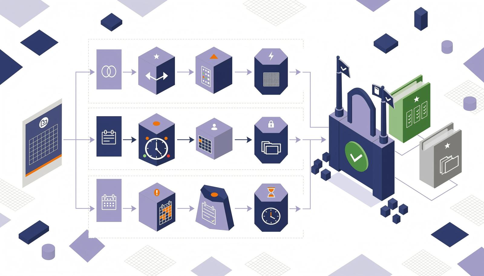 跨团队依赖解除路径信息图