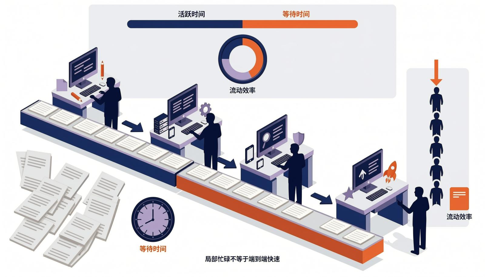 端到端流动效率信息图